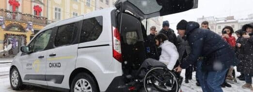 Інклюзивні таксі буду курсувати вулицями Львову