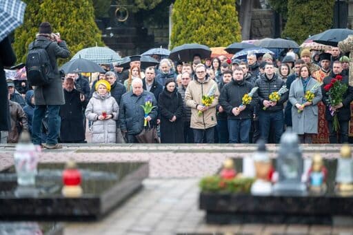 На Львівщині вшанували пам'ять Героїв Небесної Сотні.