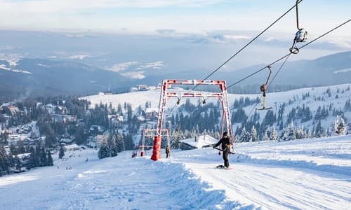Зимовий відпочинок на Драгобраті.