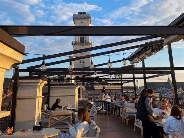 Тераса ресторації «36По» Львів