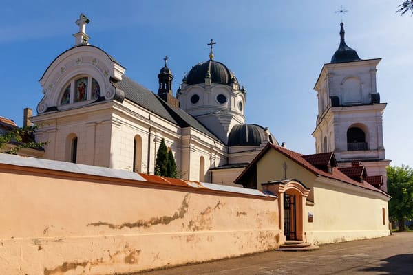 Церква Серця Христового та монастир Василіян в Жовкві